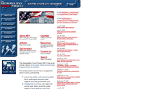 Desktop Screenshot of metroforum.org